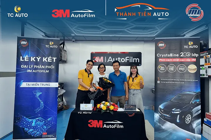 Lễ ký kết đại lý phân phối 3M AutoFilm — Thành Tiến Auto