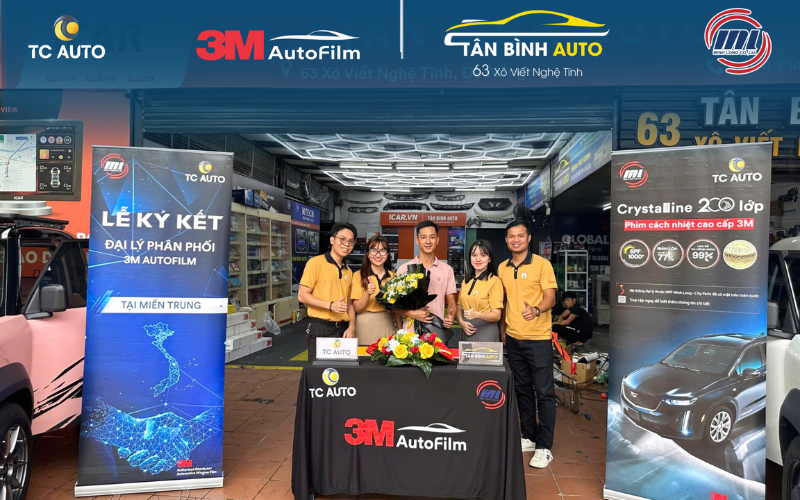 TC ký kết hợp tác với 3M Auto Film