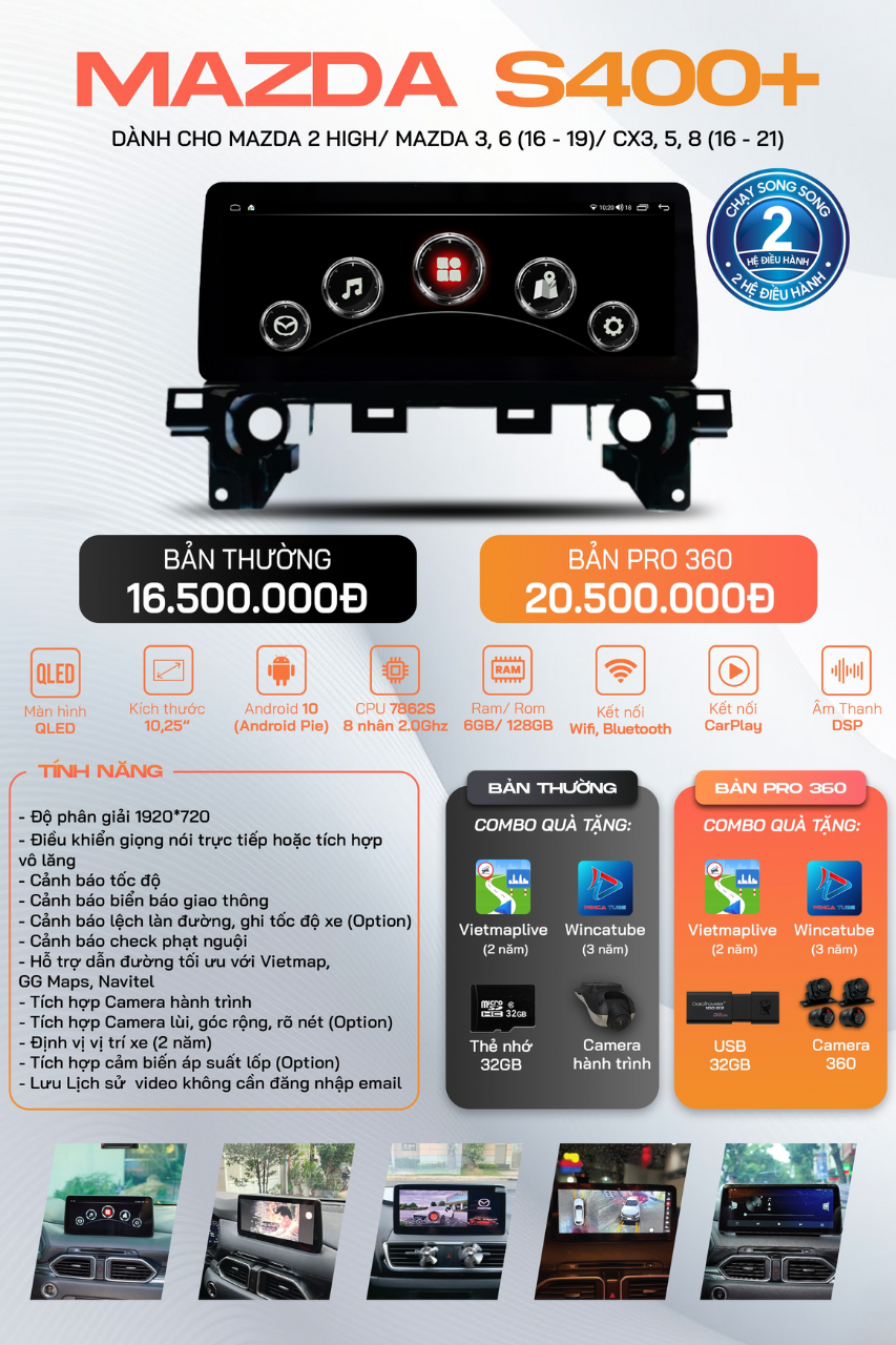 Mazda S400+ Pro 360