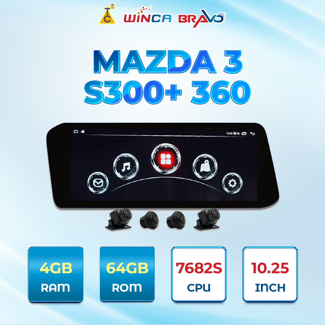 S300+ Pro 360 Mazda 3 2020-2022