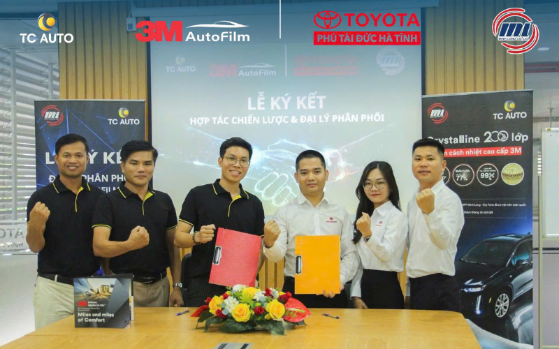 TC ký kết hợp tác với 3M Auto Film