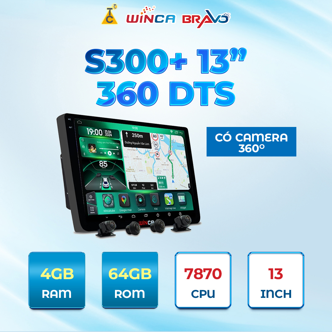 S300+ 13 Inch Pro 360 DTS