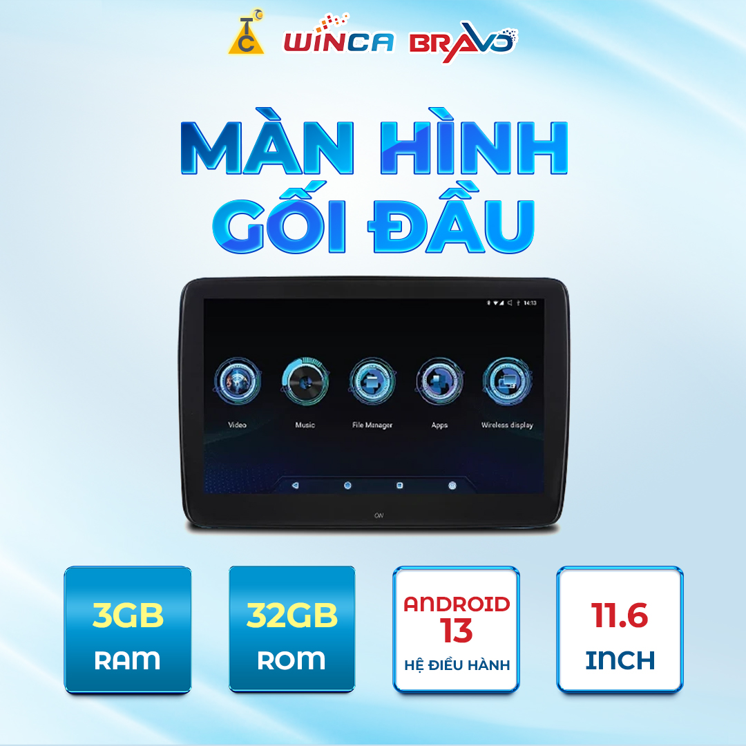 Màn Hình Gối Đầu Android 13