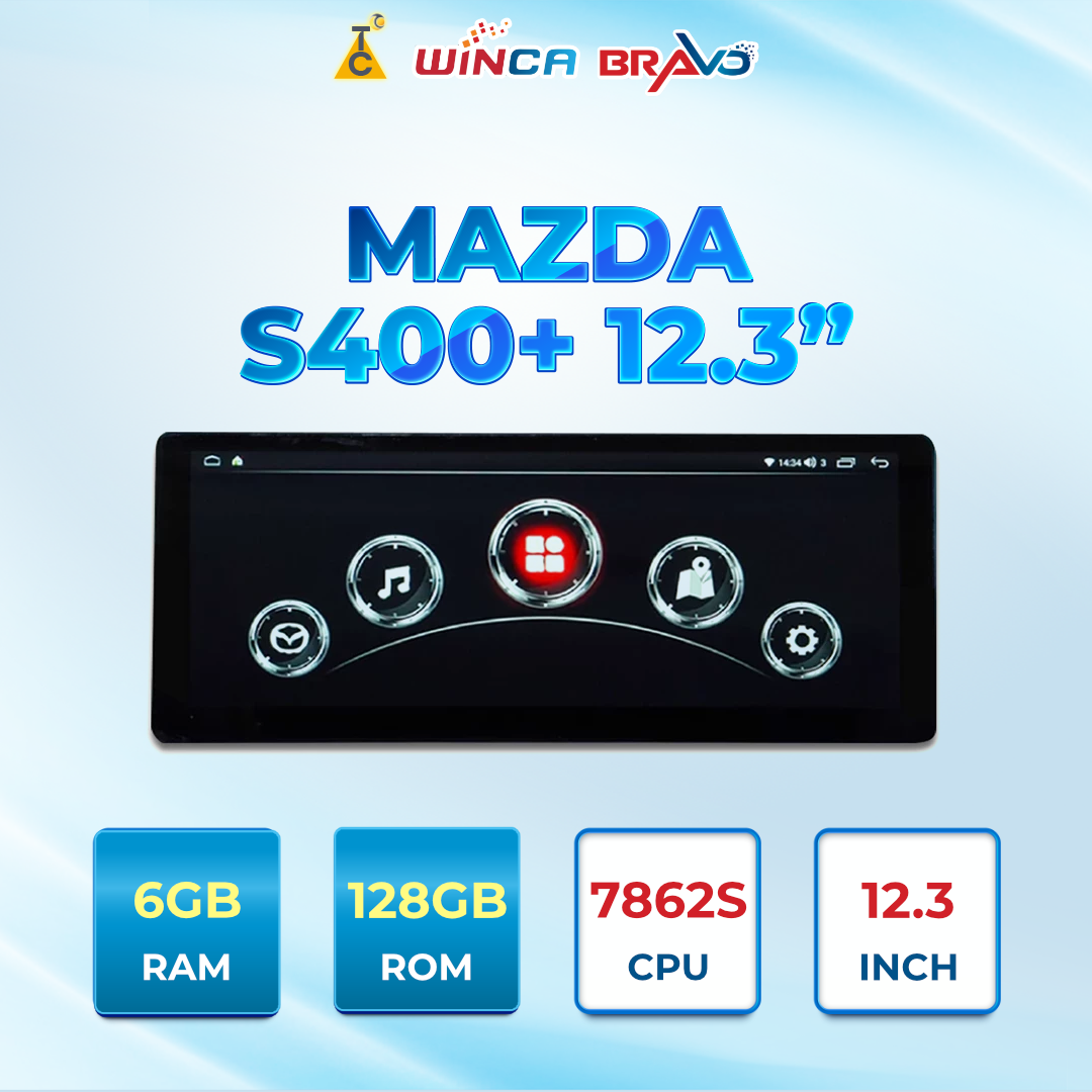 Mazda S400+ 12.3 Inch