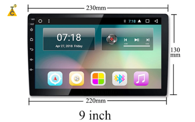 Màn hình Android ô tô 9 inch