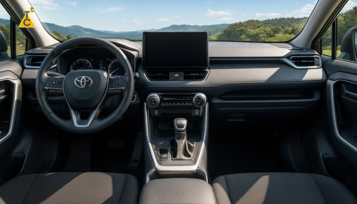 Nội thất của xe Toyota Hilux 2026