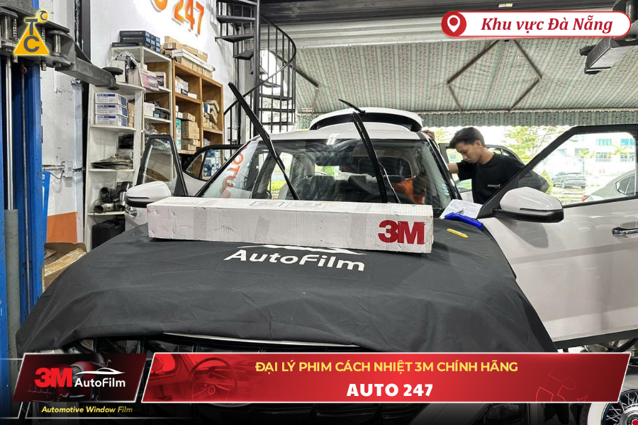 Dán phim cách nhiệt 3M tại Auto 247