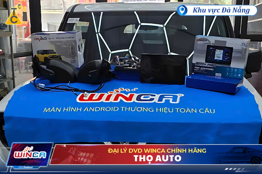 Đại lý Thọ Auto lắp đặt màn hình Android Winca chính hãng