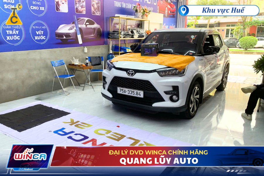 Đại lý Quang Lũy Auto chuyên lắp đặt màn hình Winca