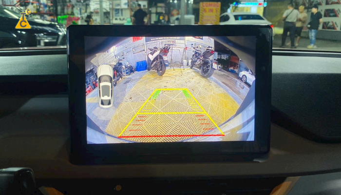 Màn hình Winca hỗ trợ lái xe an toàn