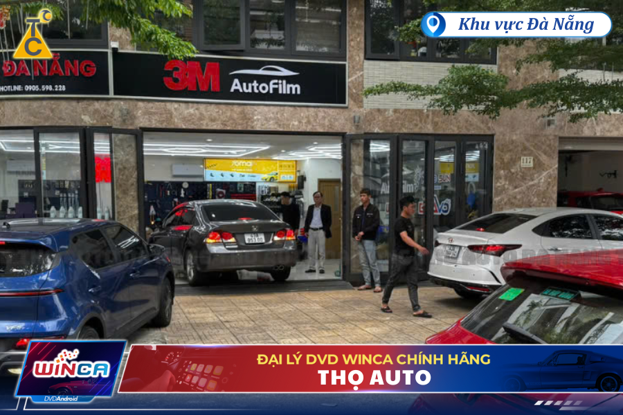 Đại lý Thọ Auto chuyên cung cấp phim cách nhiệt 3M và lắp đặt màn hình Winca