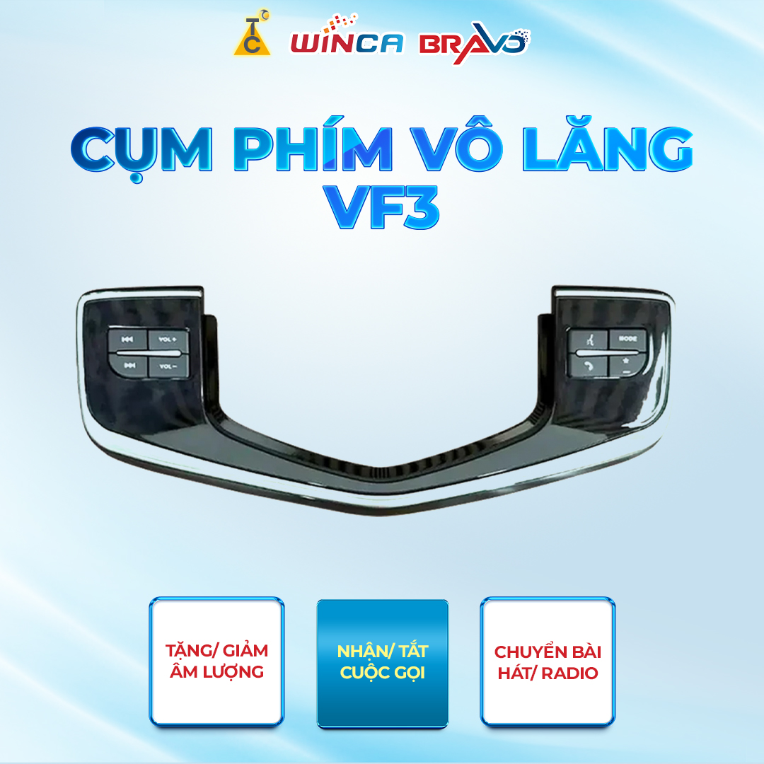 Cụm phím vô lăng VF3