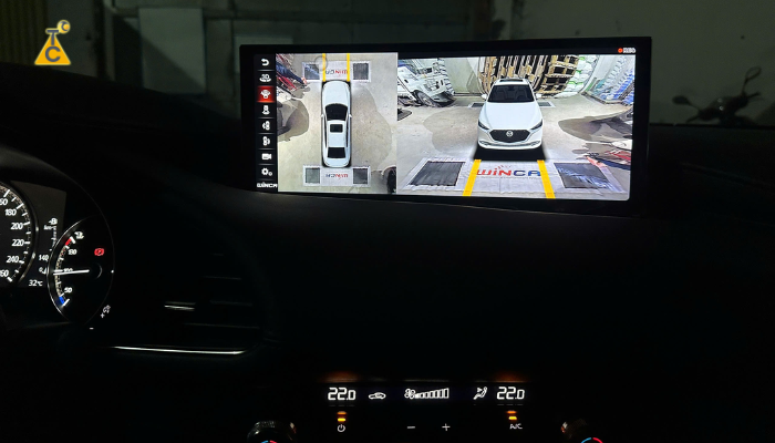 Hệ thống camera 360 độ và khả năng ghi hình toàn cảnh