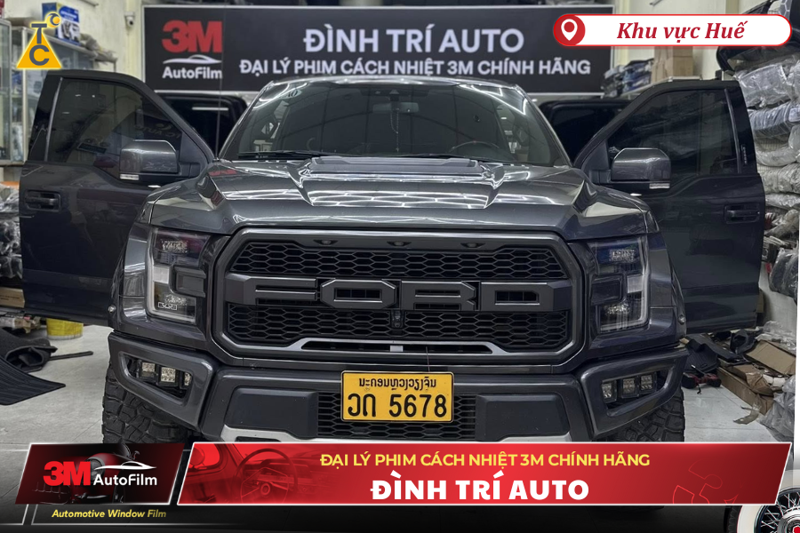 Dán phim cách nhiệt 3M Crystalline tại Đình Trí Auto