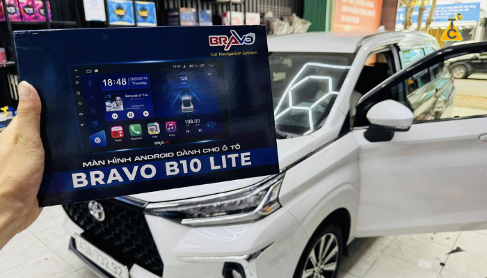 Đại lý Thành Tài Auto chuyên lắp đặt màn hình Bravo