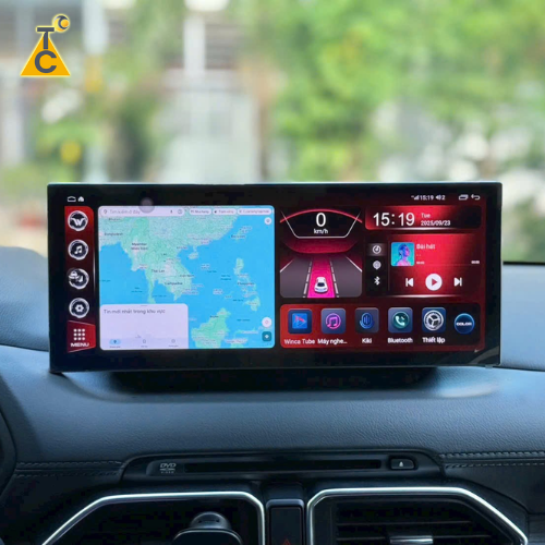 Màn hình 12.3 inch QLED độ phân giải cao, rõ nét