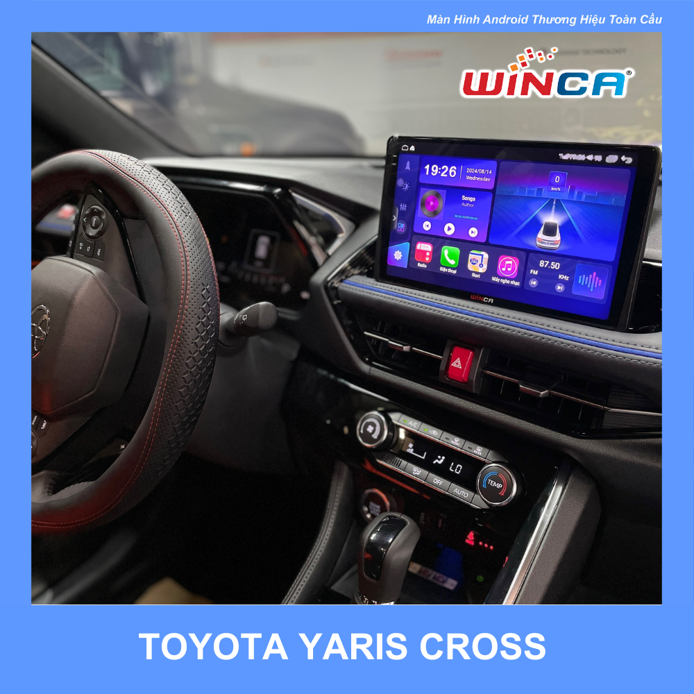 Lắp đặt màn hình Winca S170+ QLED 2K PRO cho Toyota Yaris Cross