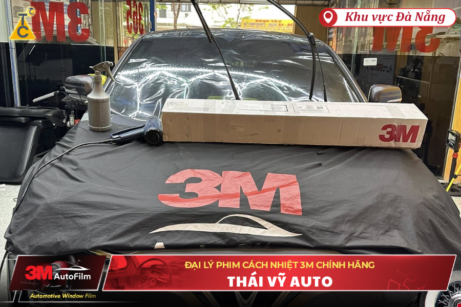 Đại lý chính thức dán phim cách nhiệt 3M tại Quảng Nam (cũ): Thái Vỹ Auto