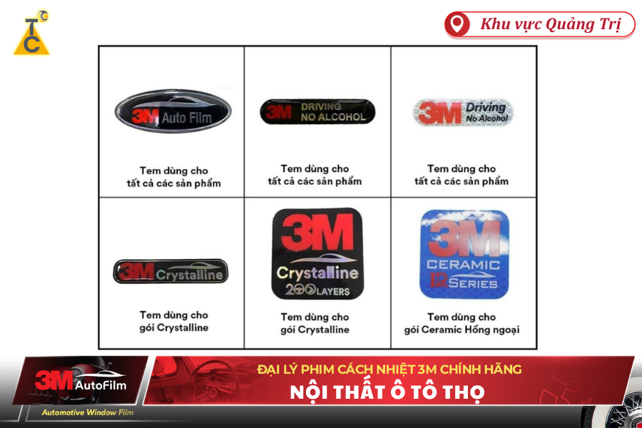 Tem chống hàng giả của thương hiệu 3M