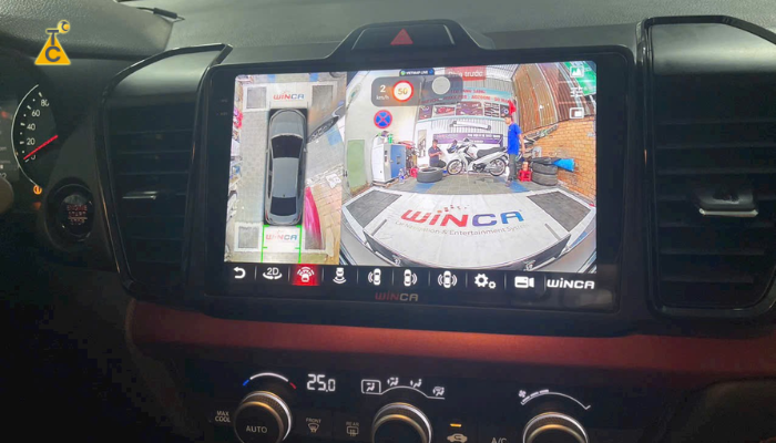 Lắp màn hình Winca S170+ QLED 2K cho Honda City 2024