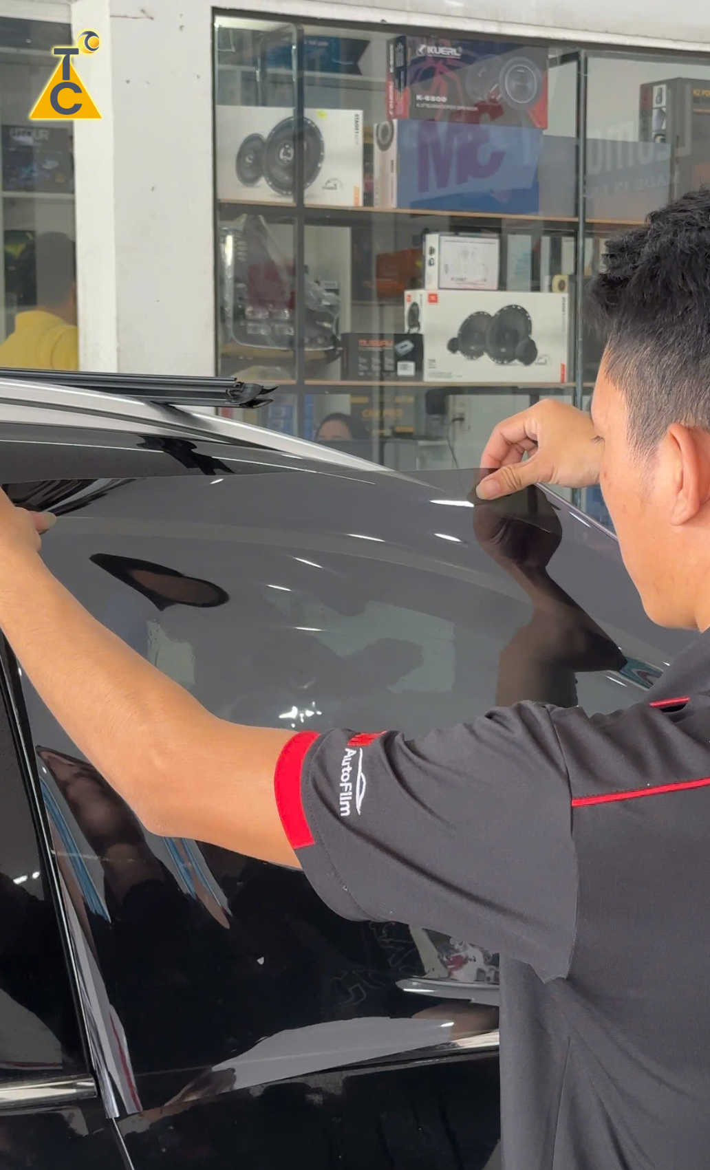 Dán phim cách nhiệt 3M Crystalline cho Mazda CX8 tại Thanh Bình Auto 2/9