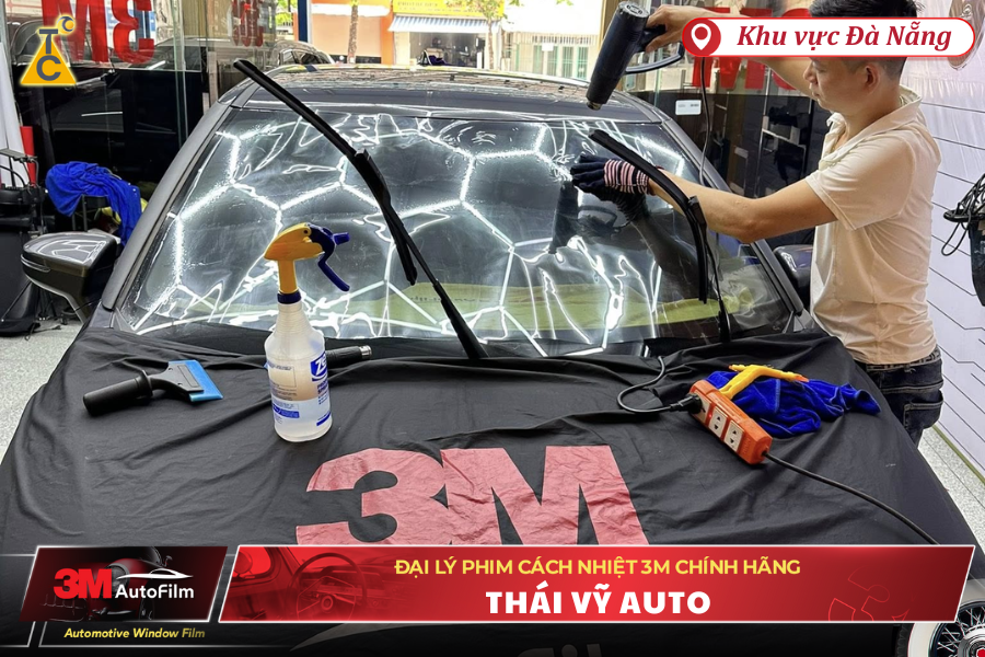Đại lý chính thức dán phim cách nhiệt 3M tại Quảng Nam (cũ): Thái Vỹ Auto