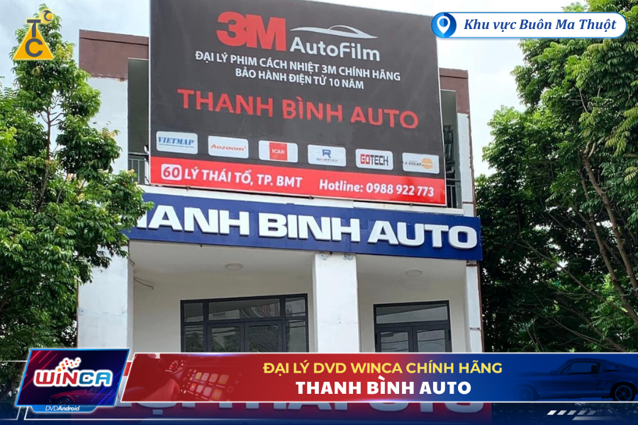 Đại lý chính thức lắp màn hình Winca tại Buôn Ma Thuật