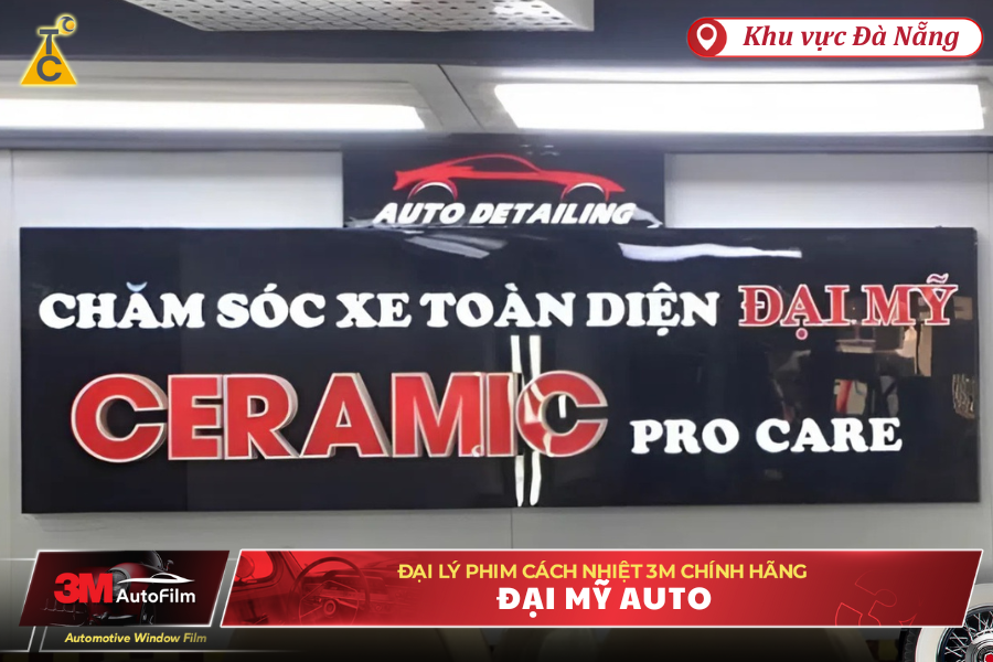 Đại lý Đại Mỹ Auto chuyên dán phim cách nhiệt 3M
