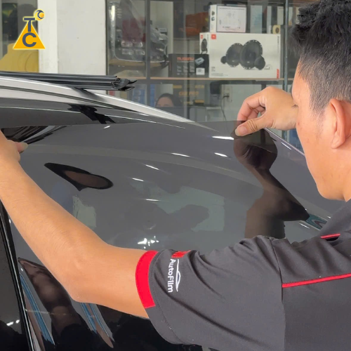 Dán phim cách nhiệt 3M Crystalline cho Mazda CX8 tại Thanh Bình Auto 2/9