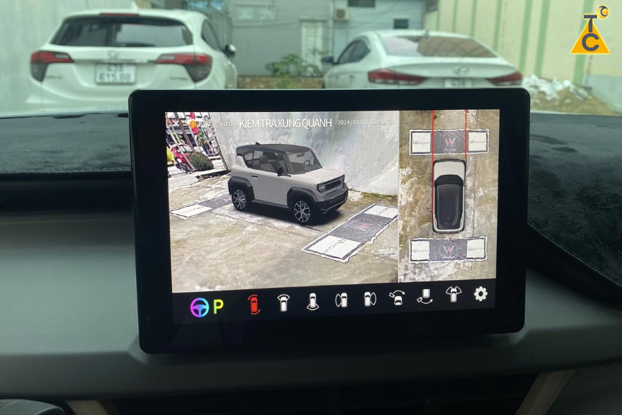 Tích hợp Camera 360 có radar cảnh báo