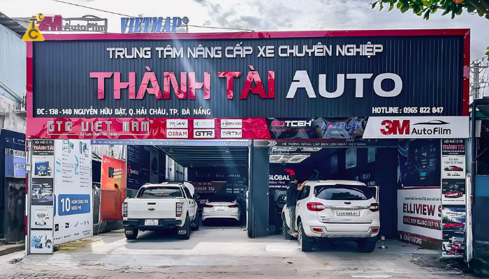 Đại lý Thành Tài Auto chuyên lắp đặt màn hình Bravo