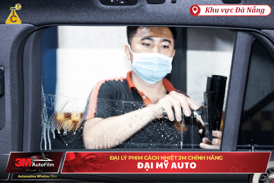 Quy trình thi công dán phim cách nhiệt 3M đòi hỏi sự tỉ mỉ cao