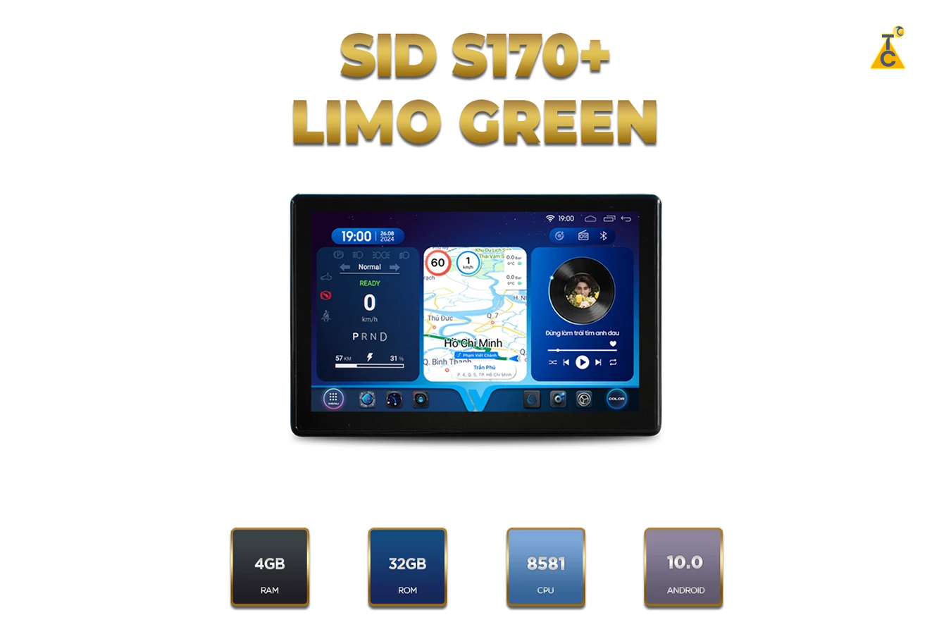 Thông số kỹ thuật của LIMO GREEN SID 170+