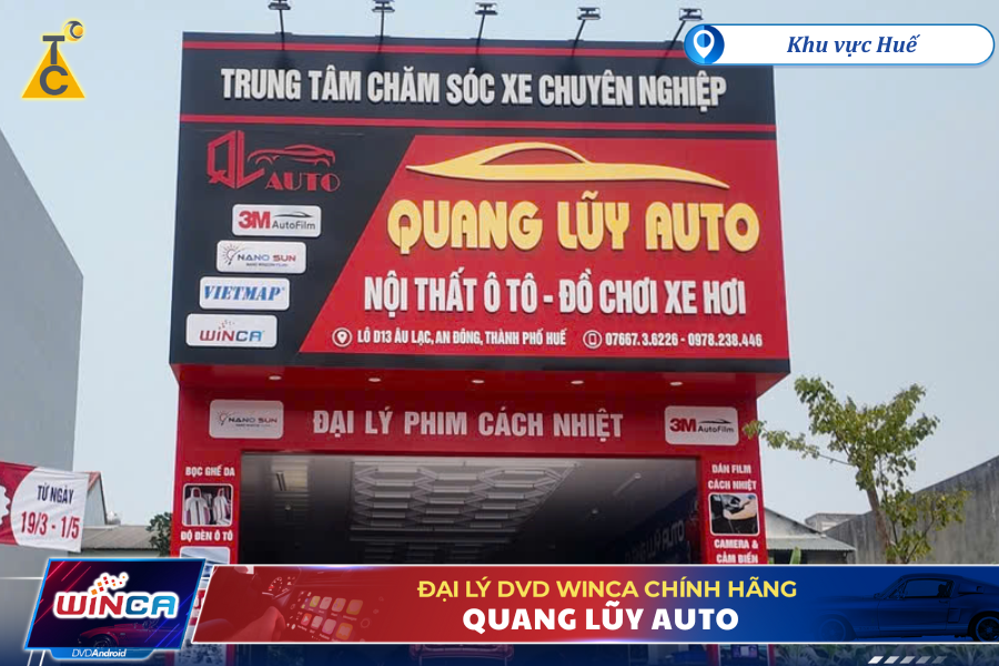 Địa chỉ đáng tin cậy lắp đặt màn hình Android Winca dành cho Mazda 3 tại Huế