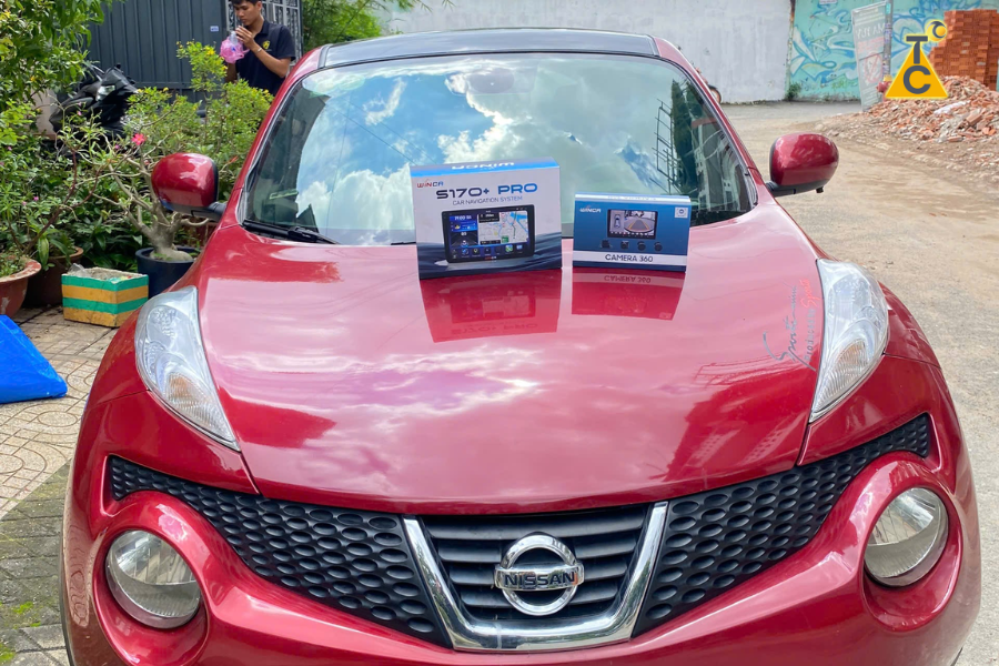 Công nghệ đỉnh cao cho chiếc xe cá tính Nissan Juke với màn hình Android Winca S170+ Qled
