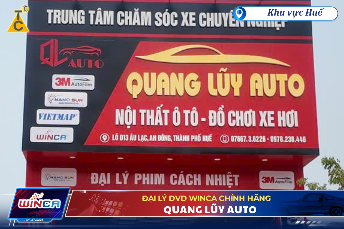 Quang Lũy Auto - Đại lý ủy quyền Winca chính hãng tại Huế