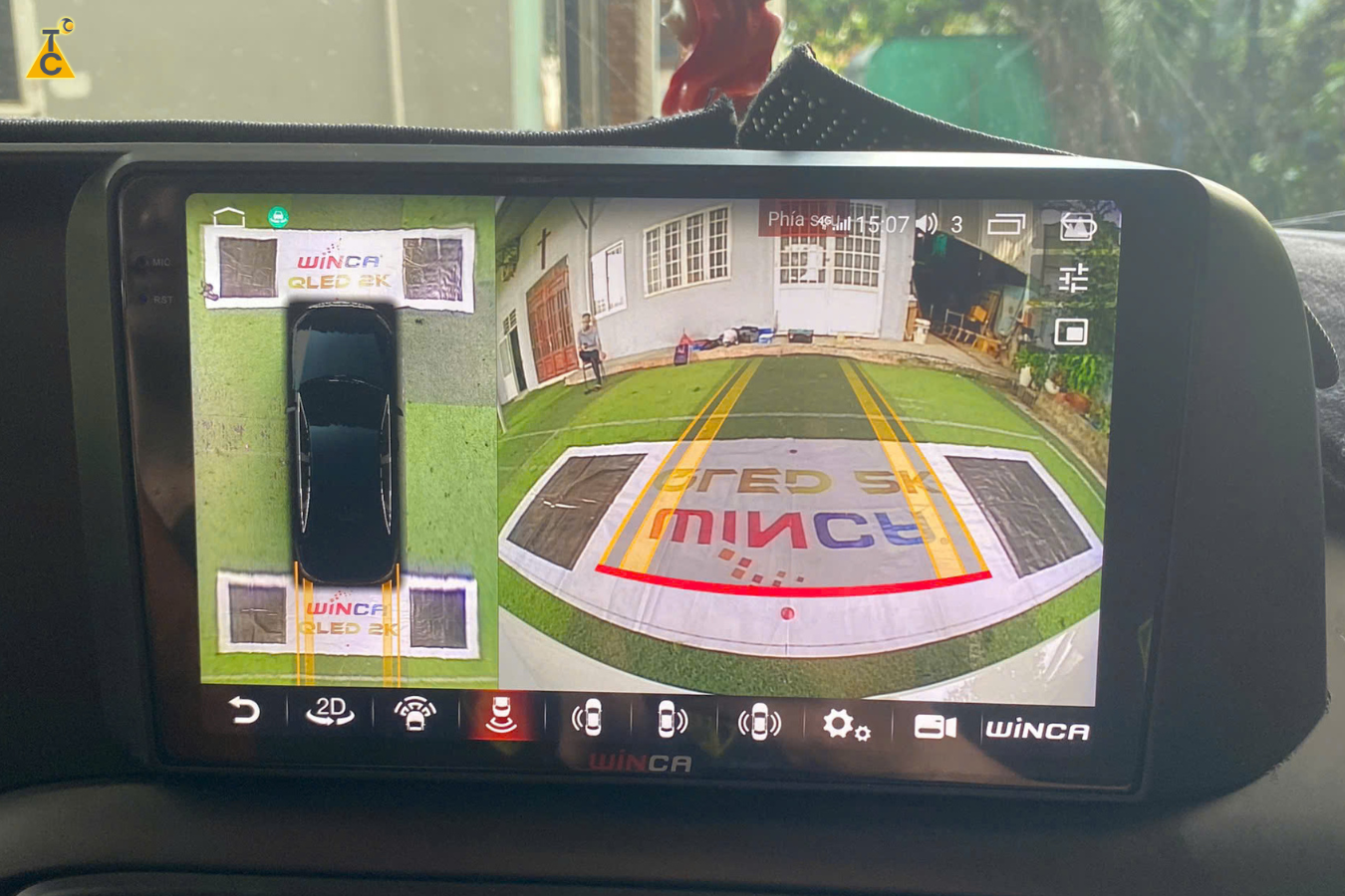 Camera 360 toàn cảnh và lưu hành trình xe