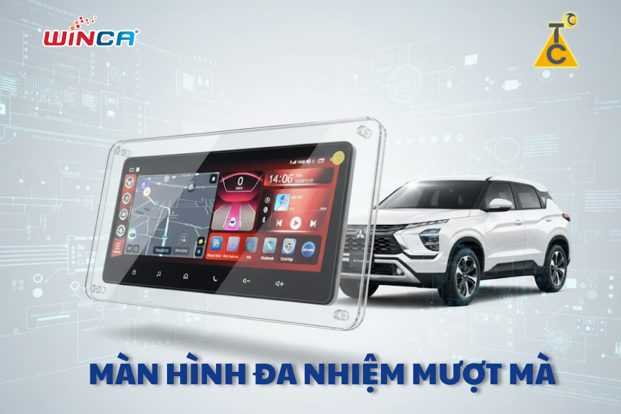 Giải pháp nâng cấp màn hình zin Mitsubishi Xforce thành Android đỉnh cao với bộ chuyển đổi SID S170+