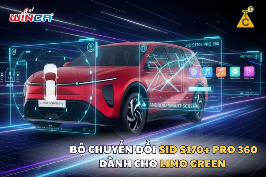 Bộ chuyển đổi SID S170+ PRO 360 dành cho Limo Green