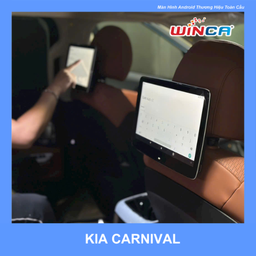 Nâng cấp KIA Carnival với màn hình gối đầu Android 13