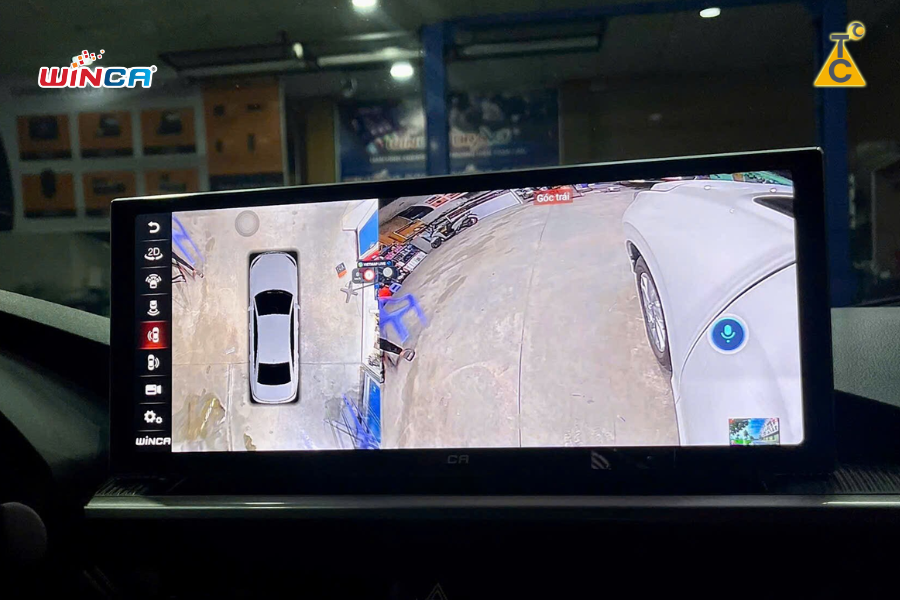 Tích hợp Camera 360 toàn cảnh, lưu hành trình xe