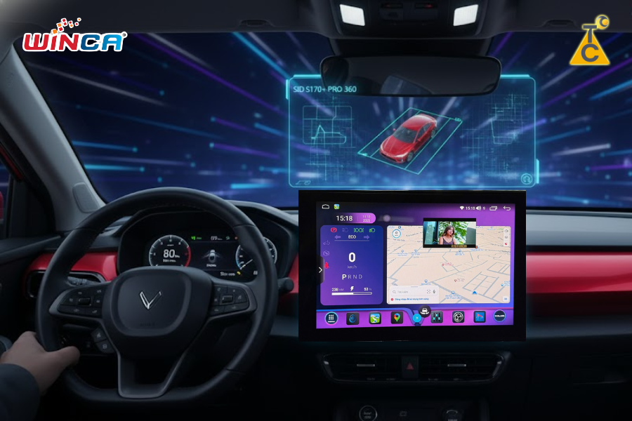 Trải nghiệm màn hình với giao diện đa nhiệm với 3 widget thông minh 