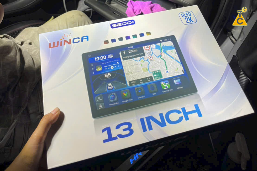 Nâng Cấp Màn Hình Android Winca S200+ 13 Inch Cho Honda HRV 2018
