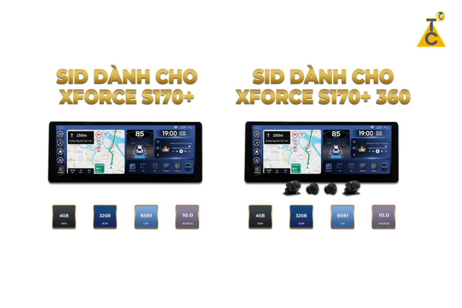 Series SID S170+ và S170+ Pro dành cho xe XForce
