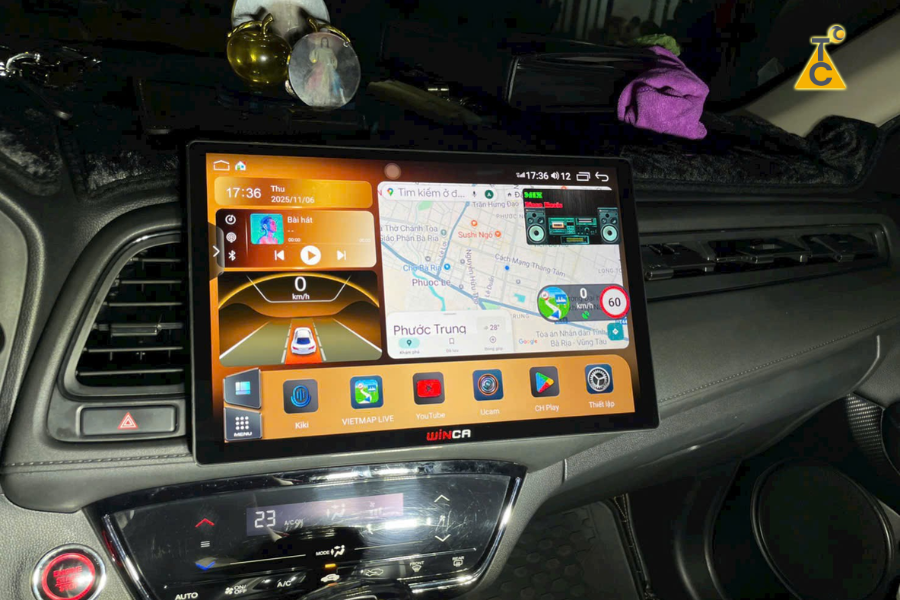 Nâng Cấp Màn Hình Android Winca S200+ 13 Inch Cho Honda HRV 2018