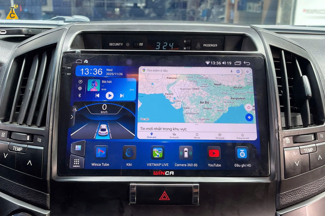 Điều khiển giọng nói thông minh & dẫn đường chính xác