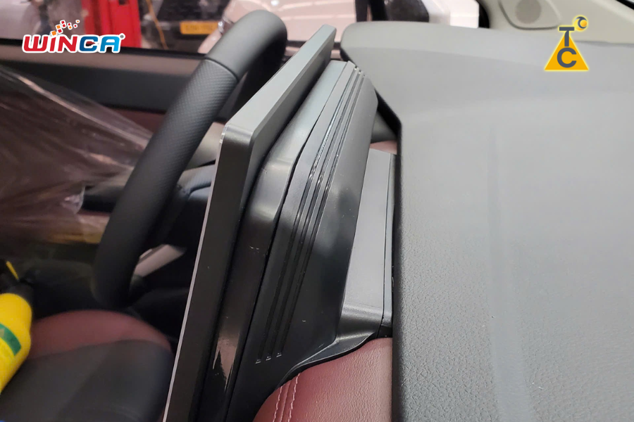 Lắp đặt với mặt dưỡng chuyên biệt 