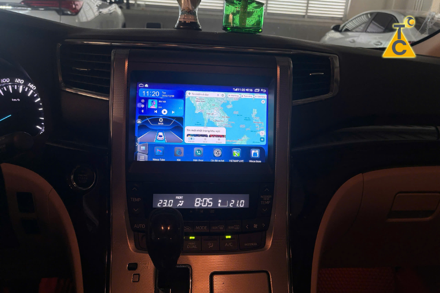 Widget 7 màu, đổi màu tùy theo sở thích