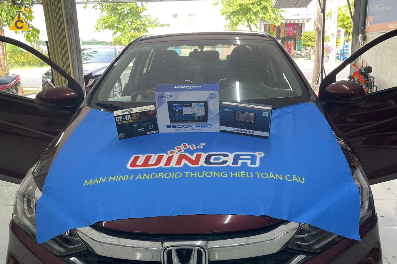 Lắp màn hình S200+ PRO cho Honda City tại Đà Nẵng