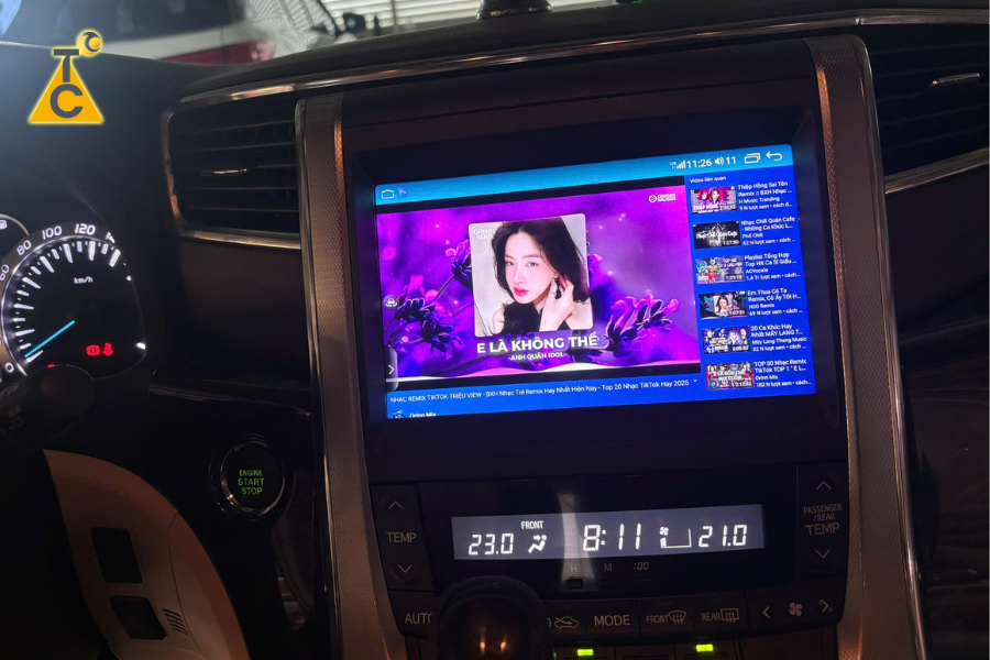  Đỉnh cao công nghệ hình ảnh và âm thanh trong xe hơi với màn hình Android Winca S400+ QLED 2K DTS